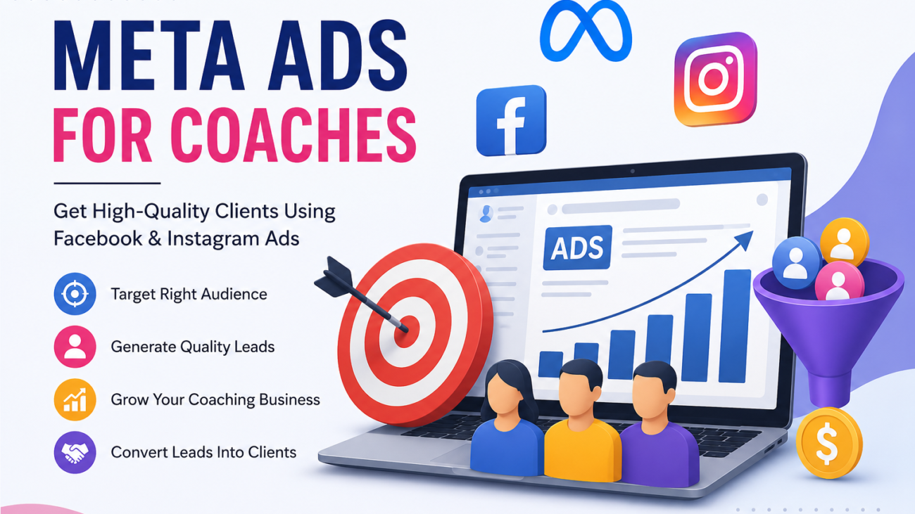 Meta Ads for Coaches The Ultimate Guide to Getting High-Quality Clients Using Facebook & Instagram Ads
