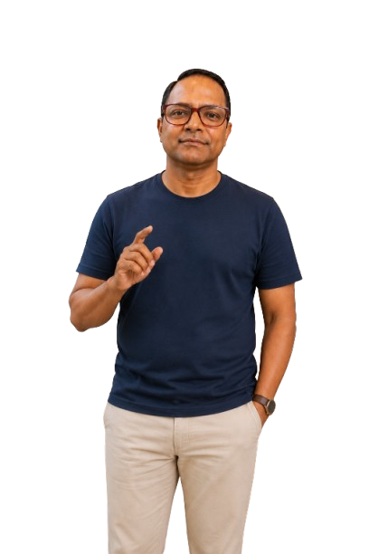 Arjun Blue T Shirt Instructive No Bg